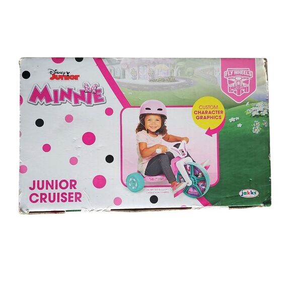 Disney Junior Minnie Mouse Cruiser Trike Bike Ages 2-4 Custom Character Ride New - Picture 2 of 12
